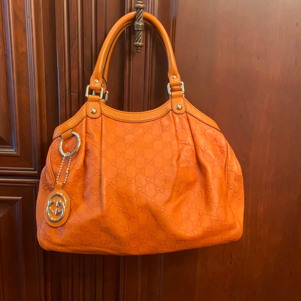 Gucci Sukey Guccissima Leather Tote